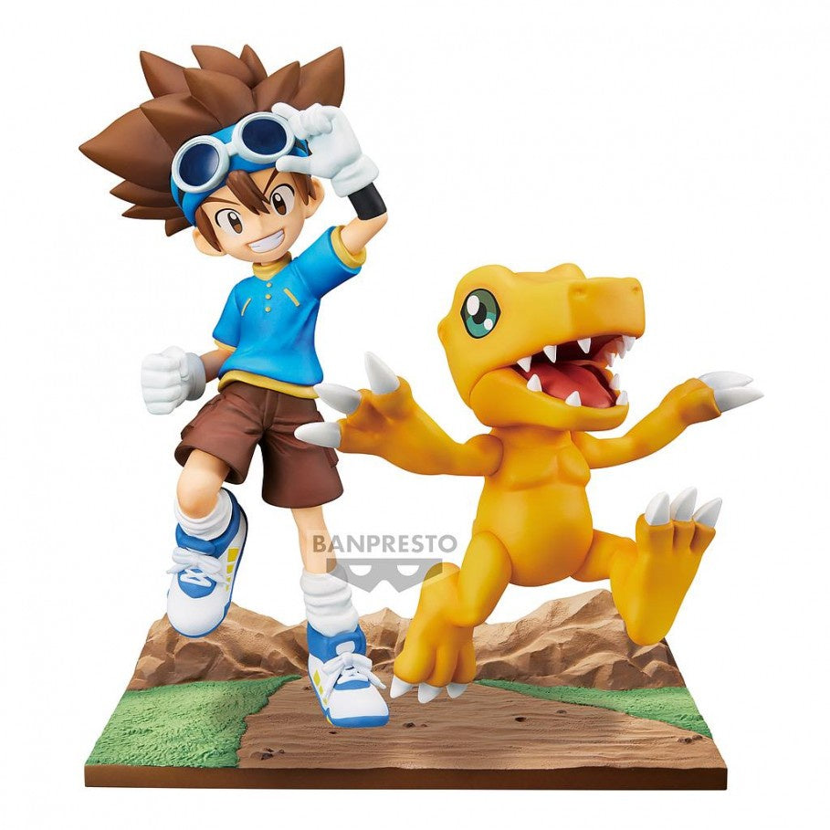 Banpresto Digimon Adventure Dxf~Adventure Archives~Taichi&Agumon