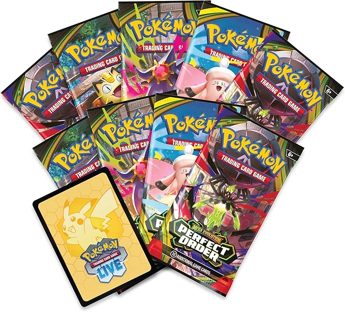 Pokémon TCG: Mega Evolution-Perfect Order Elite Trainer Box ETB