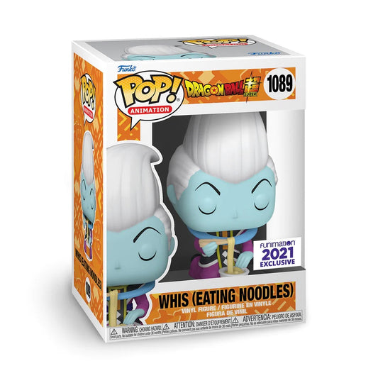 Funko POP Dragon Ball 1089 Whis (Eating Noodles) Funimation Exclusive