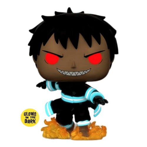 Funko POP Fire Force 981 Shinra with Fire (GITD)