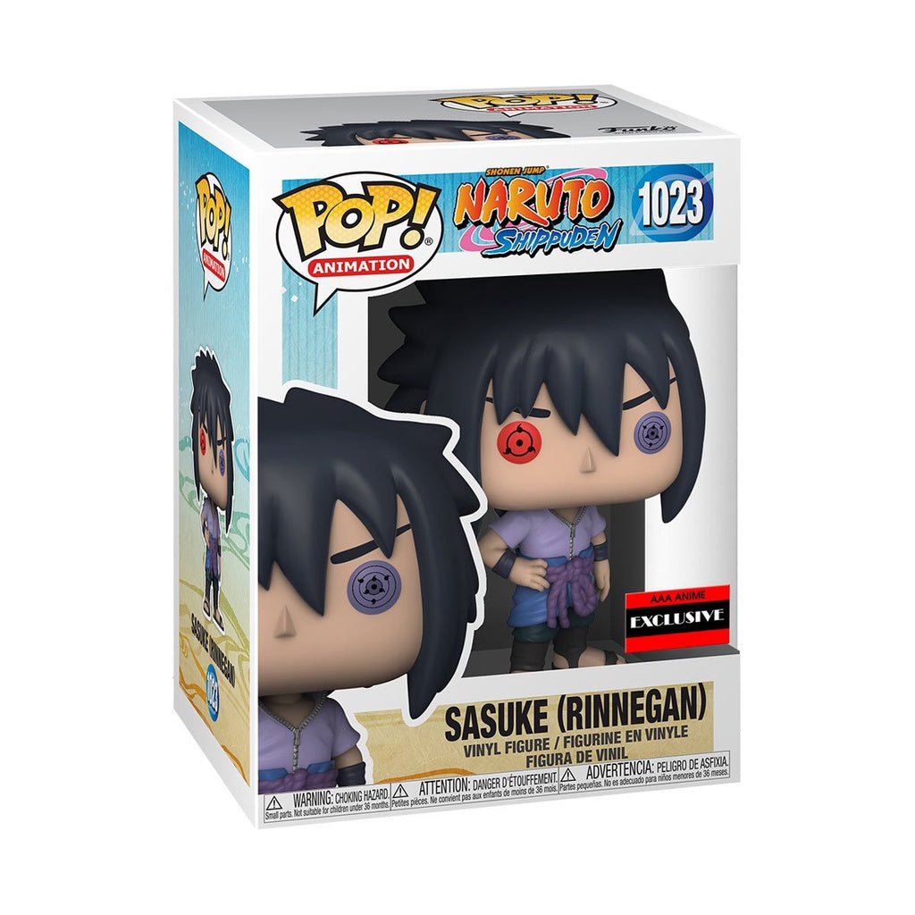 Funko POP! Naruto Shippuden 1023 Sasuke (Rinnegan) AAA Anime Exclusive