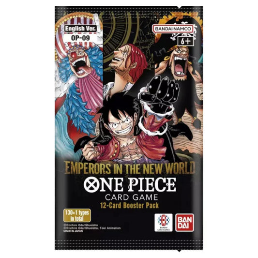 Bandai One Piece TCG Emperors In The New World OP-09 Booster Pack (ENG)