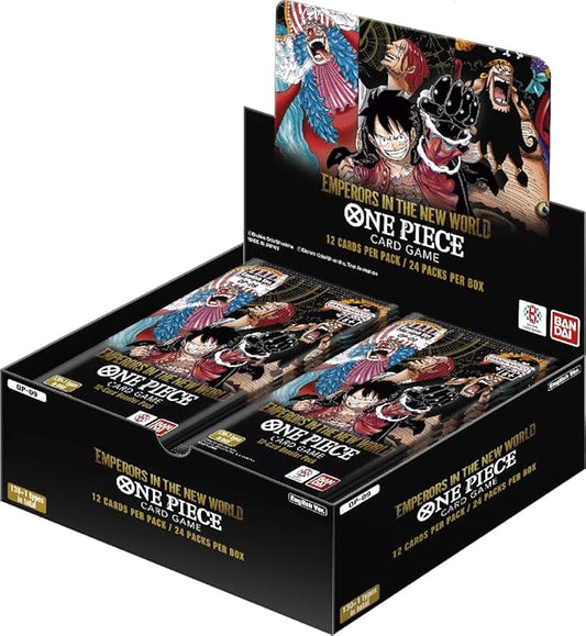 Bandai One Piece TCG Emperors In The New World OP-09 Booster Box 24 Packs (ENG)