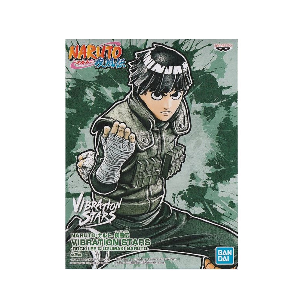 Banpresto Naruto Shippuden Vibration Stars-Rock Lee & Uzumaki Naruto-(A: Rock Lee)