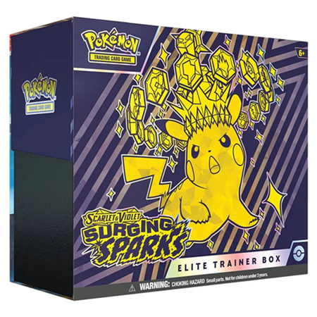 Pokémon TCG SV08: Surging Sparks Elite Trainer Box ETB