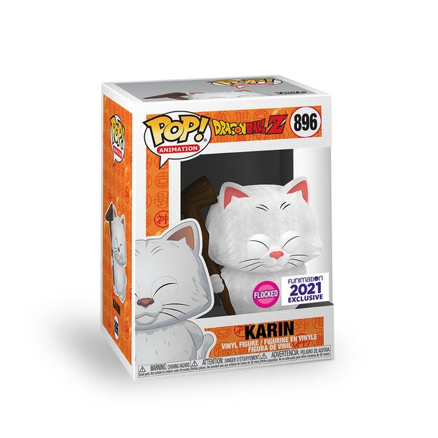 Funko POP Dragon Ball Z 896 Karin (Flocked) Funimation Exclusive