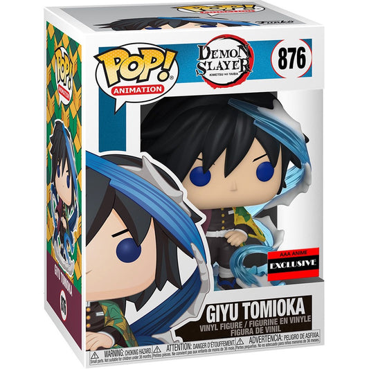 Funko POP Demon Slayer 876 Giyu Tomioka AAA Anime Exclusive