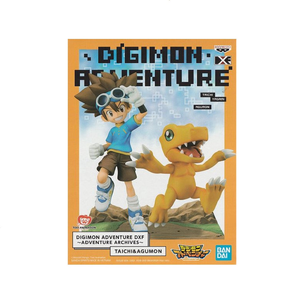 Banpresto Digimon Adventure Dxf~Adventure Archives~Taichi&Agumon
