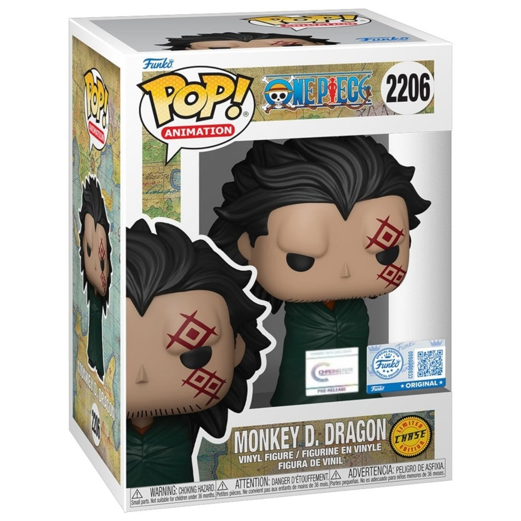 Funko POP One Piece 2206 Monkey D. Dragon Chrono Toys Exclusive (PR) Chase