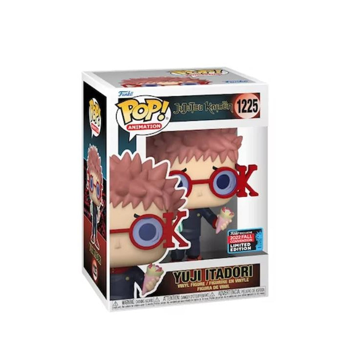 Funko POP Jujutsu Kaisen 1225 Yuji Itadori 2022 Fall Convention Exclusive