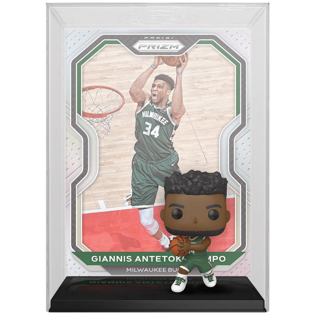 Funko POP NBA 06 Giannis Antetokounmpo Trading Card Figure with Case