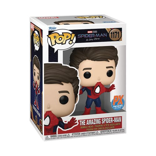 Funko POP Marvel Spider-Man : No Way Home 1171 The Amazing Spider-Man PX Exclusive