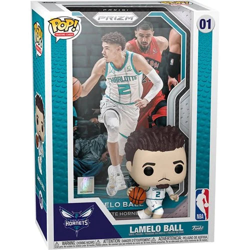 Funko POP NBA 01 LaMelo Ball Trading Card Figure with Case