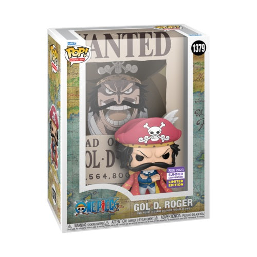 Funko POP Funko POP One Piece 1379 Gol D. Roger (Wanted Poster) 2023 Summer Convention Exclusive