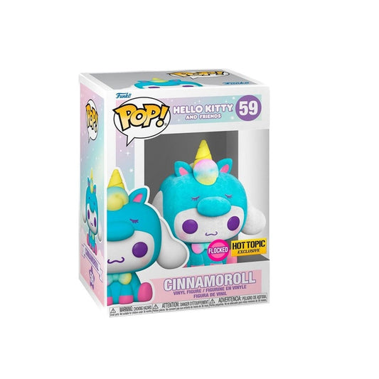 Funko Sanrio Hello Kitty And Friends 59 Cinnamoroll (Flocked) Hot Topic Exclusive