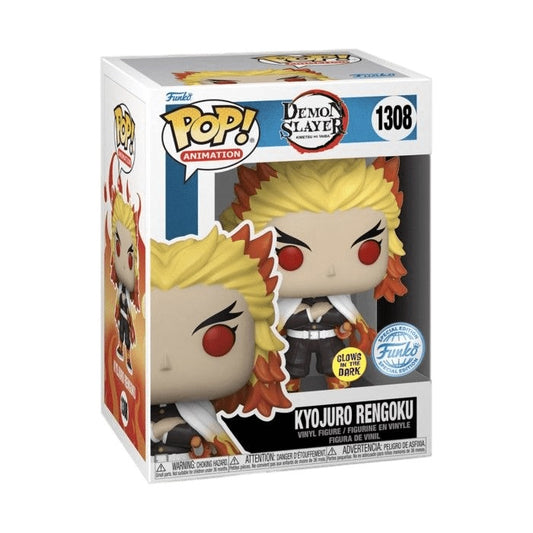 Funko POP Demon Slayer 1308 Kyojuro Rengoku GITD (SE)