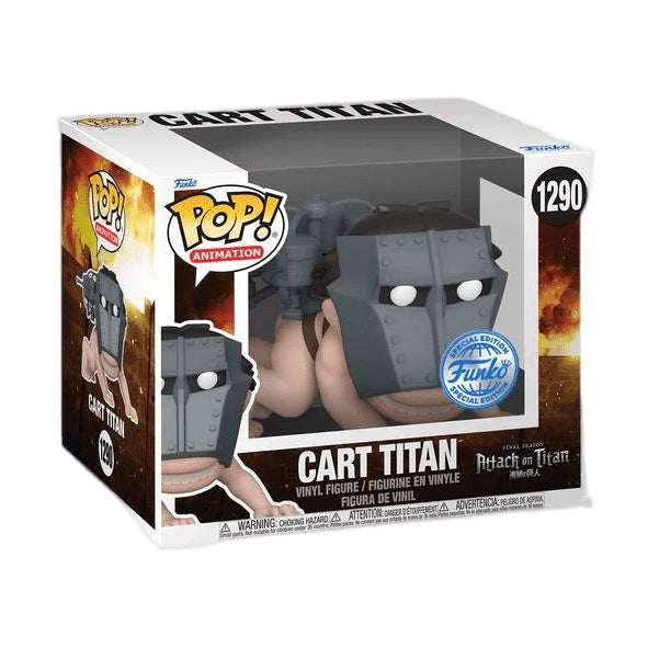 Funko POP Attack of Titan 1290 Cart Titan (SE)