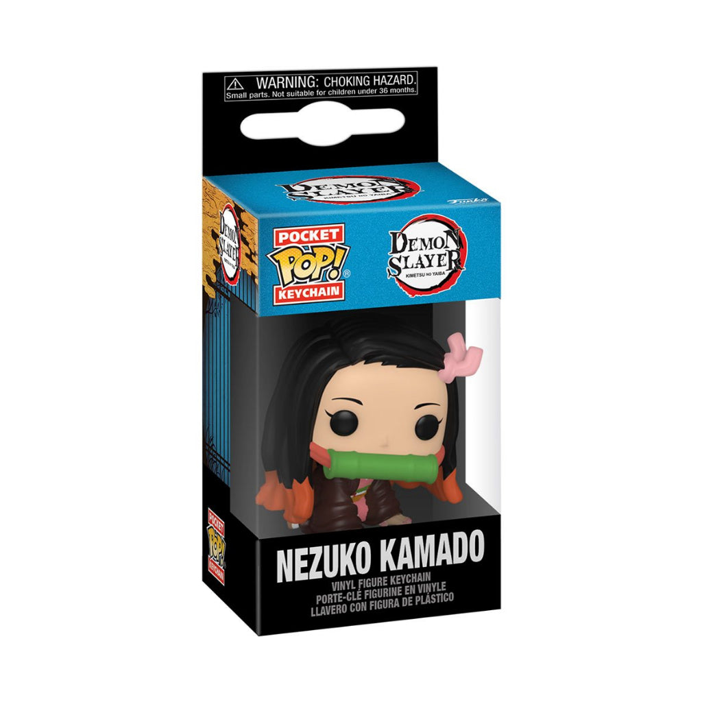 Funko POP Demon Slayer: Kimetsu No Yaiba Nezuko Kamado Pocket Pop! Key Chain