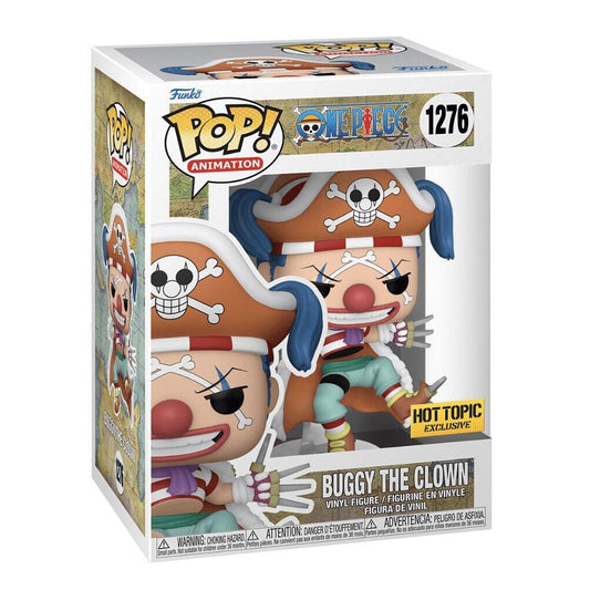 Funko POP One Piece 1276 Buggy The Clown Hot Topic Exclusive