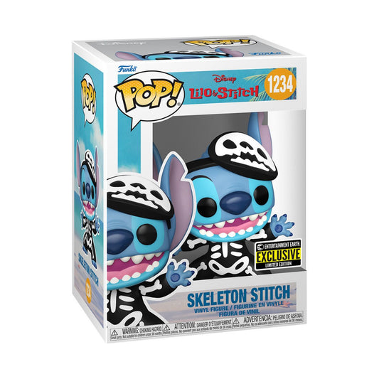 Funko POP Lilo & Stitch 1234 Skeleton Stitch Entertainment Earth Exclusive
