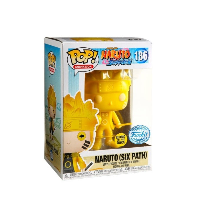 Funko POP Naruto Shippuden 186 Naruto (Six Path) GITD (SE)