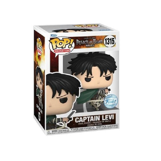 Funko POP Attack on Titan 1315 Captain Levi (SE)