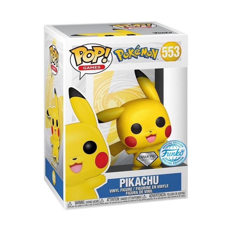 Funko POP Pokemon 553 Pikachu Diamond Collection (SE)