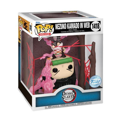 Funko POP Demon Slayer: Kimetsu No Yaiba 1418 Nezuko Kamado in Web (GITD) (SE)