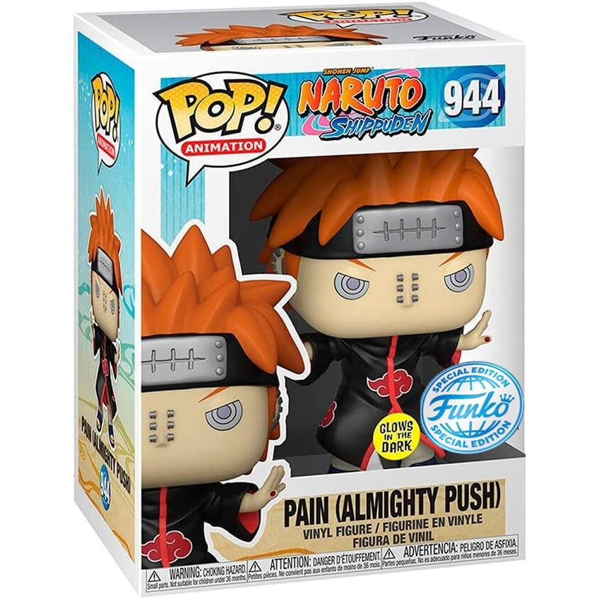 Funko POP Naruto Shippuden 944 Pain (Almighty Push) GITD (SE)