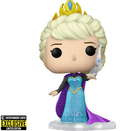 Funko POP Disney Frozen 1024 Elsa (Diamond Collection) Entertainment Earth Exclusive