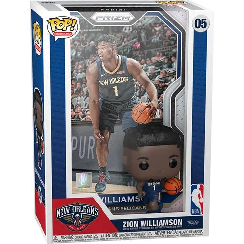 Funko POP NBA 05 Zion Williamson Trading Card Figure with Case