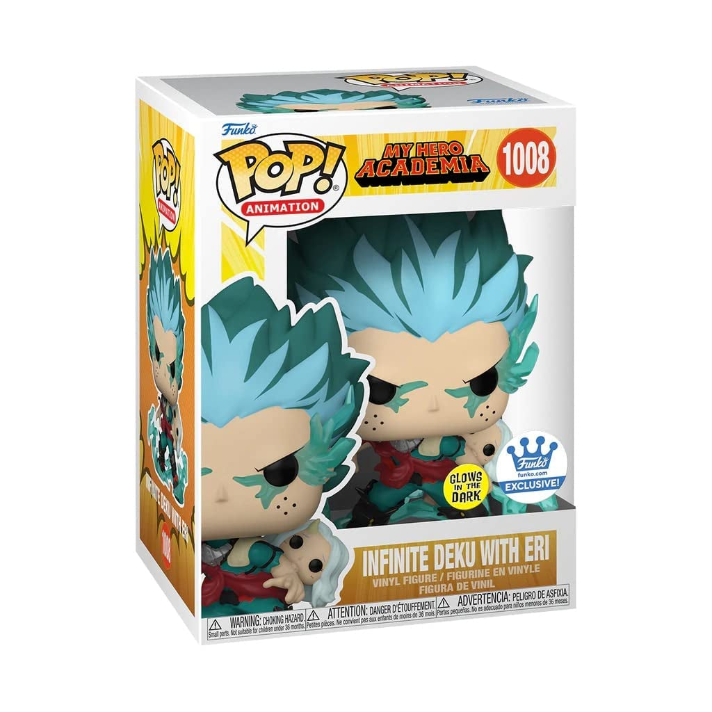 Funko POP My Hero Academia 1008 Infinite Deku With Eri (GITD) Funko Shop Exclusive