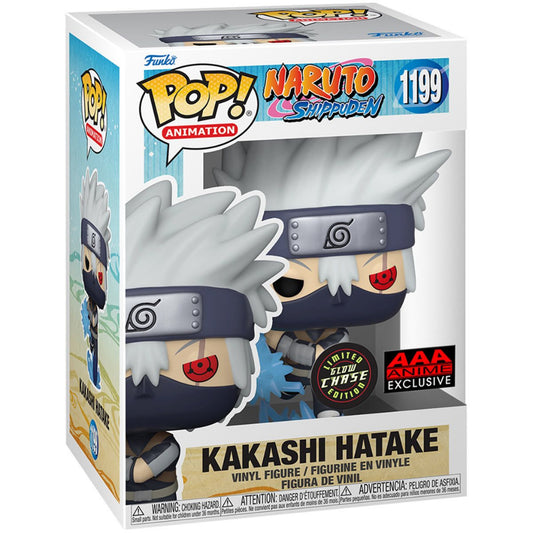 Funko POP Naruto Shippuden 1199 Kakashi Hatake AAA Anime Exclusive Chase