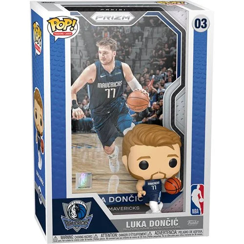 Funko POP NBA 03 Luka Doncic Trading Card Figure with Case