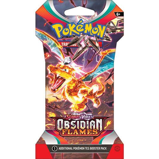 Pokémon TCG: Scarlet & Violet-Obsidian Flames Sleeved Booster Pack