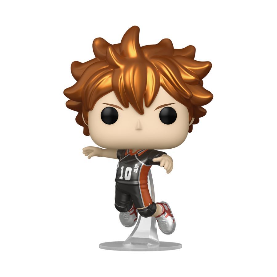 Funko POP Haikyu!! 1388 Shoyo Hinata (Metallic) BAM Exclusive