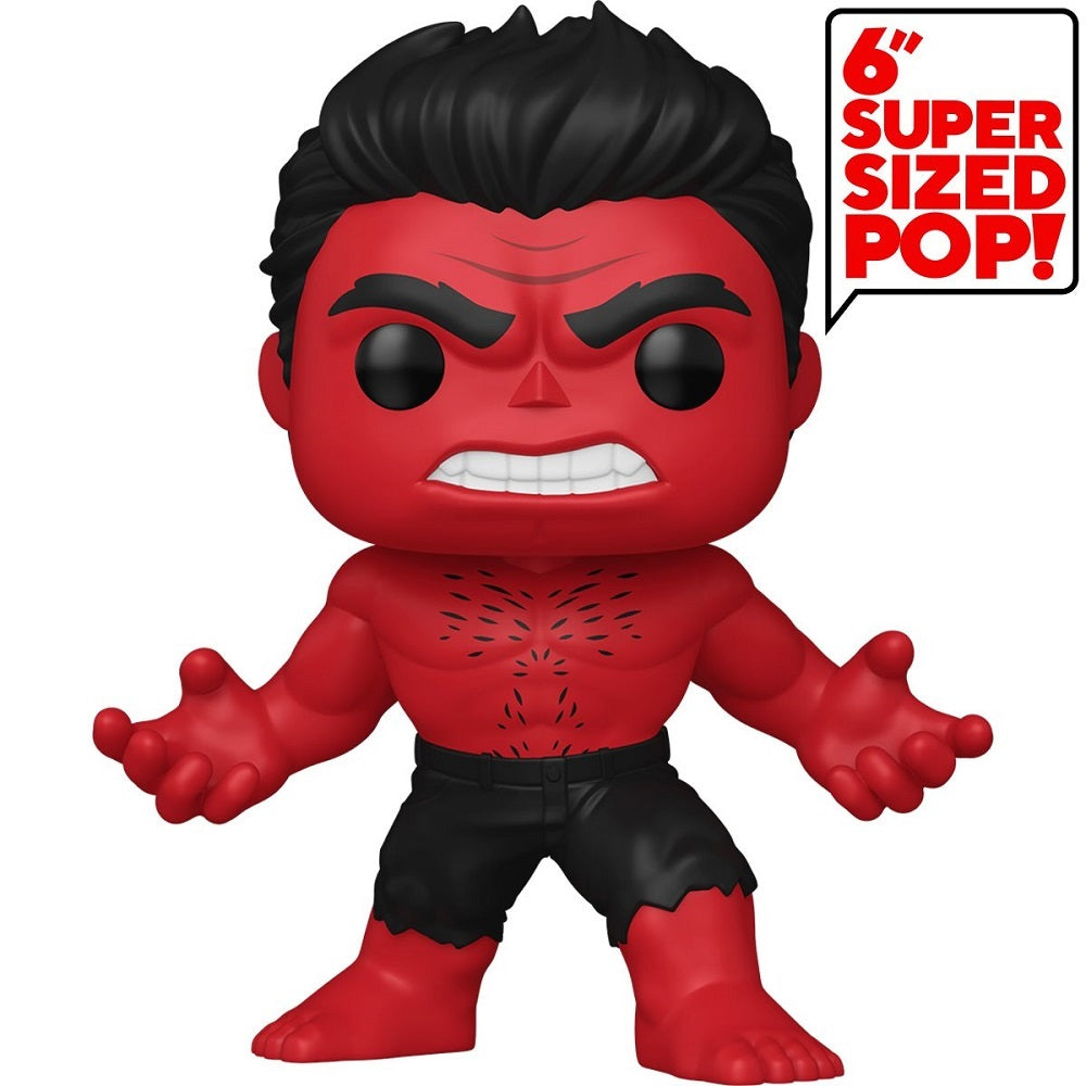 Funko POP Marvel Captain America: Brave New World 1366 Red Hulk 6-Inch