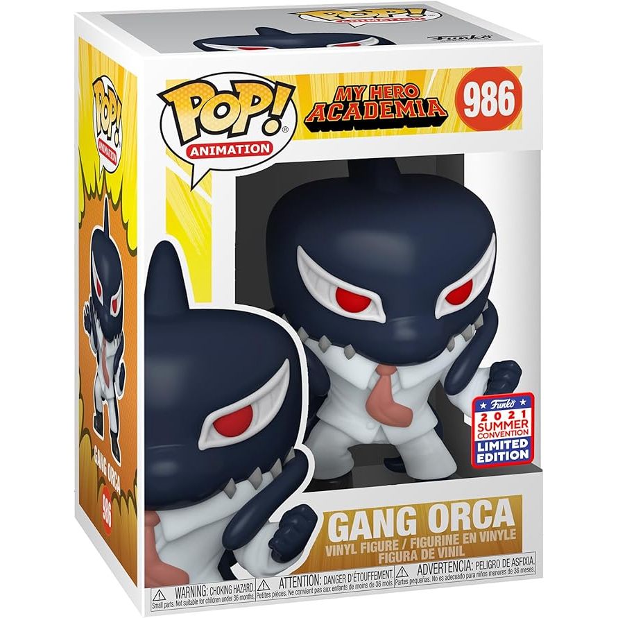 Funko POP My Hero Academia 986 Gang Orca 2021 Summer Convention Exclusive