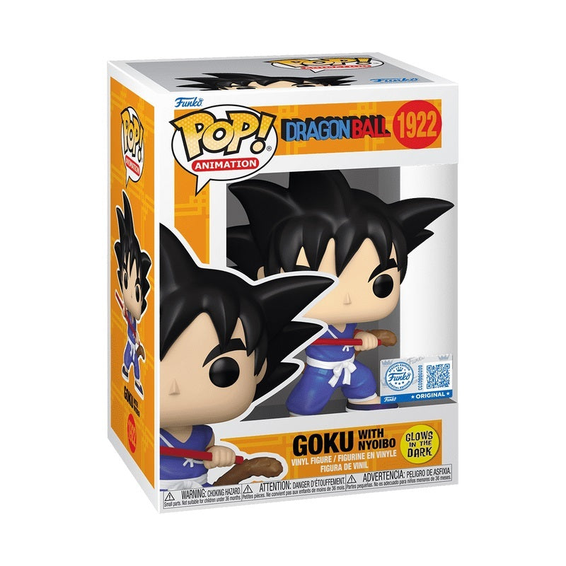 Funko POP Dragon Ball 1922 Goku With Nyoibo (GITD) Exclusive
