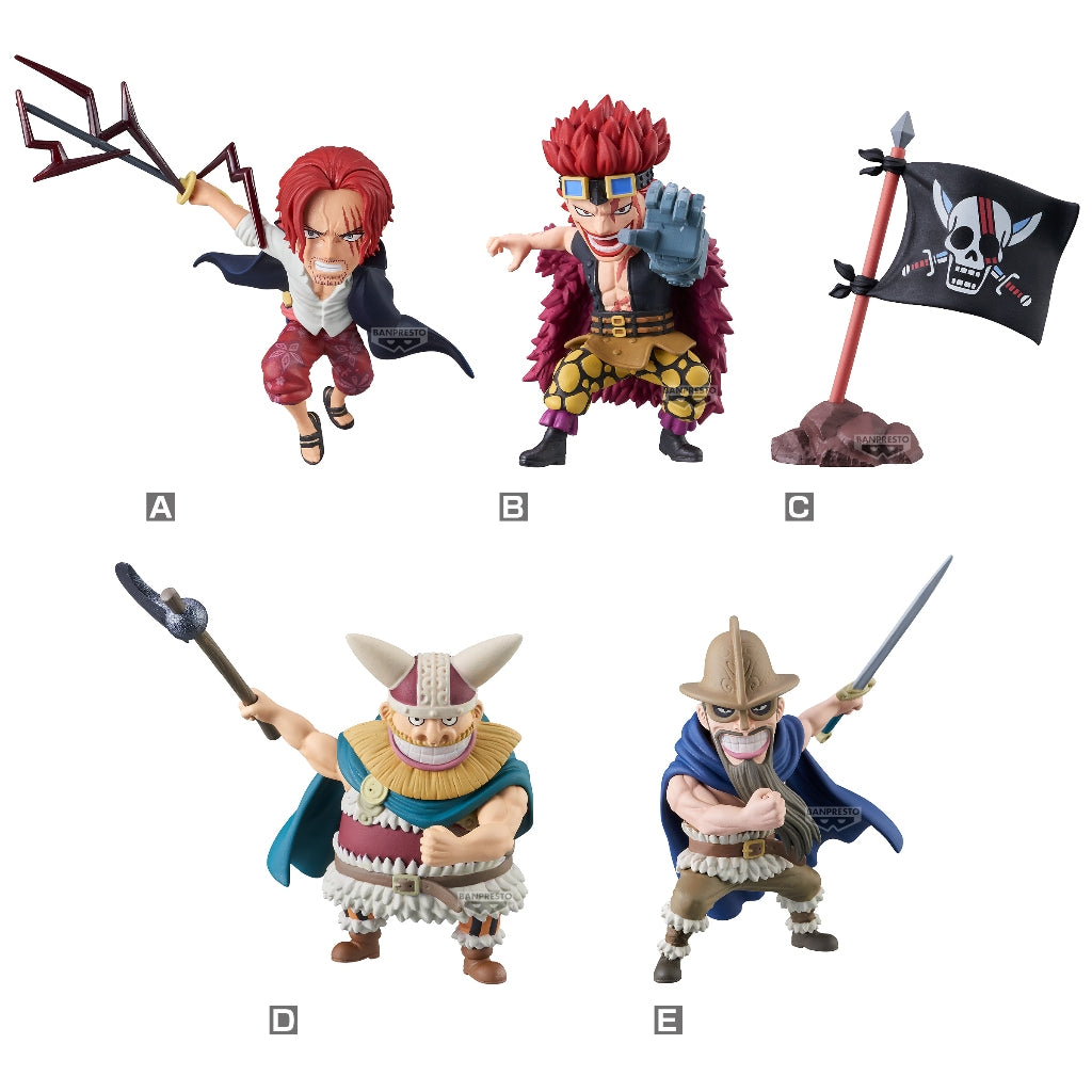 Banpresto One Piece World Collectable Figure - ELBAF - Set Of 5