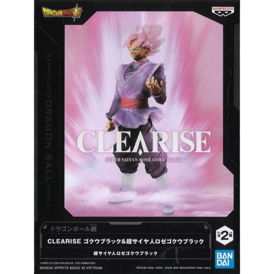 Banpresto Dragon Ball Super Clearise Goku Black & Super Saiyan Rosé Goku Black(B:Super Saiyan Rosé Goku Black)
