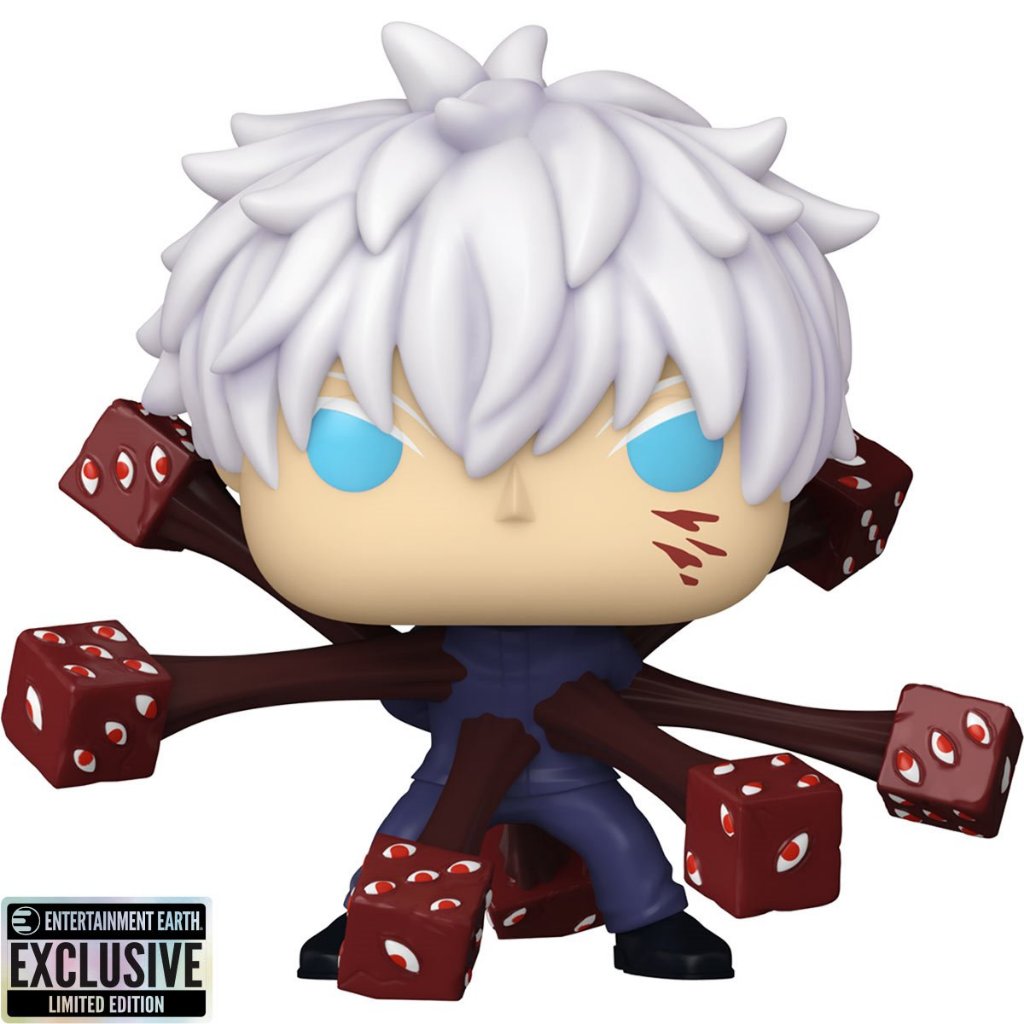 Funko POP Jujutsu Kaisen 1888 Satoru Gojo Premium Pop Entertainment Earth Exclusive