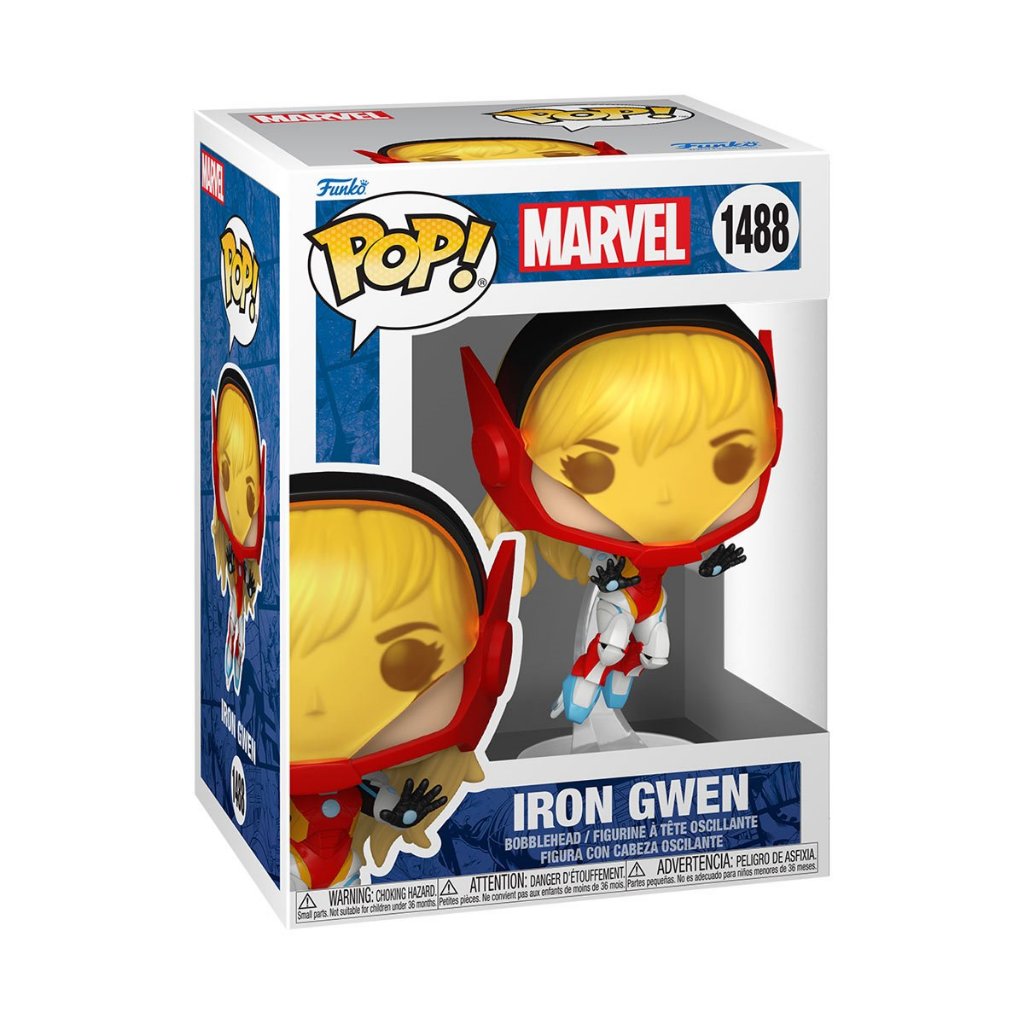 Funko POP Marvel Spider-Gwen: Gwenverse 1488 Iron Gwen