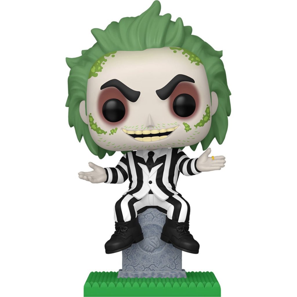 Funko POP Beetlejuice 1757 Beetlejuice on Tombstone Pop Plus