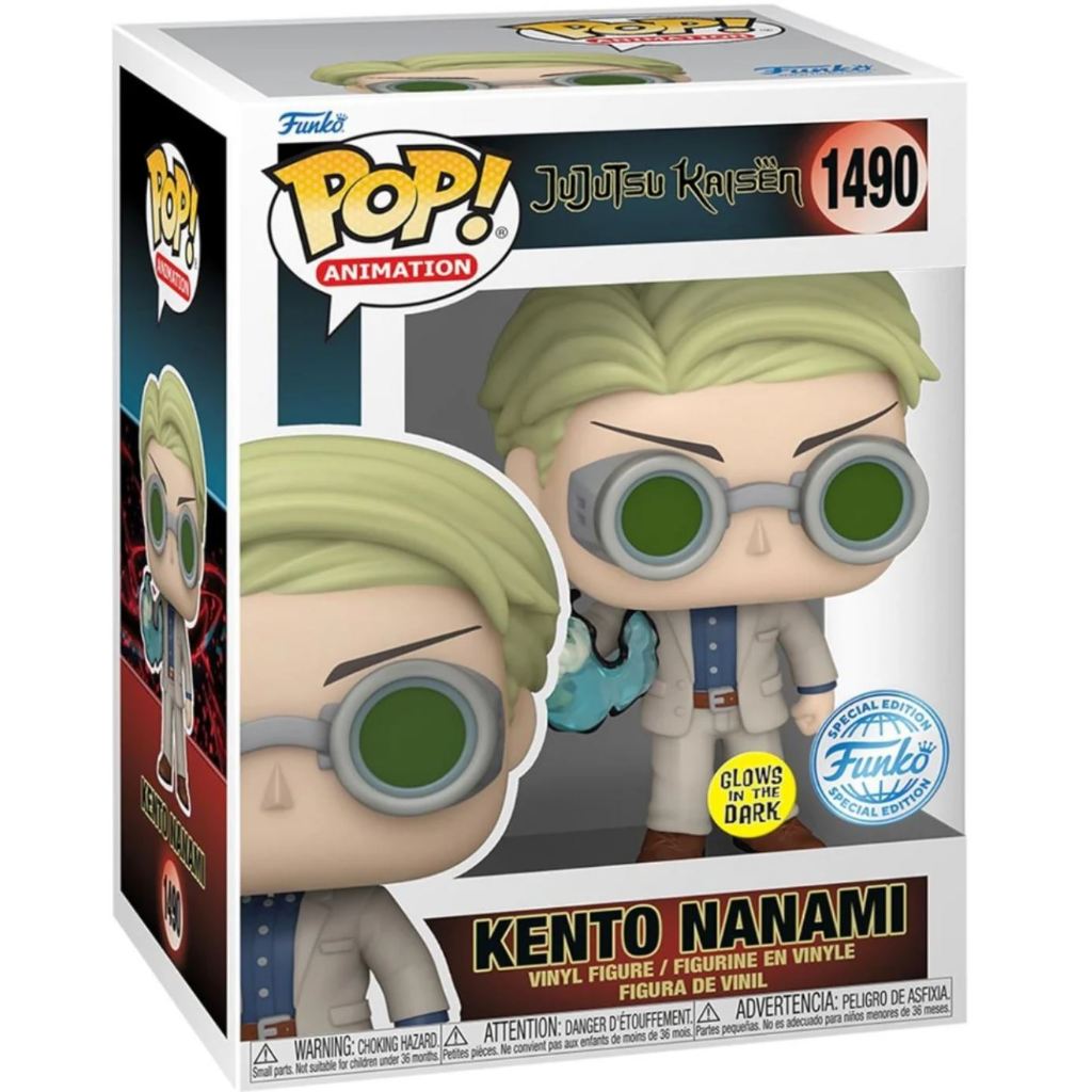 Funko POP Jujutsu Kaisen 1490 Kento Nanami (GITD) (SE)