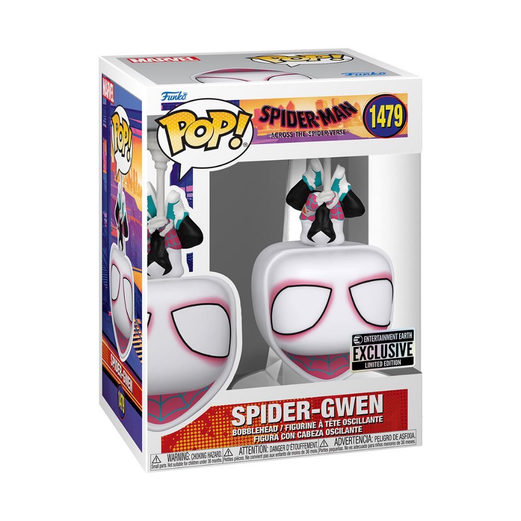 Funko POP Marvel Spider-Man: Across the Spider-Verse 1479 Spider-Gwen Entertainment Earth Exclusive