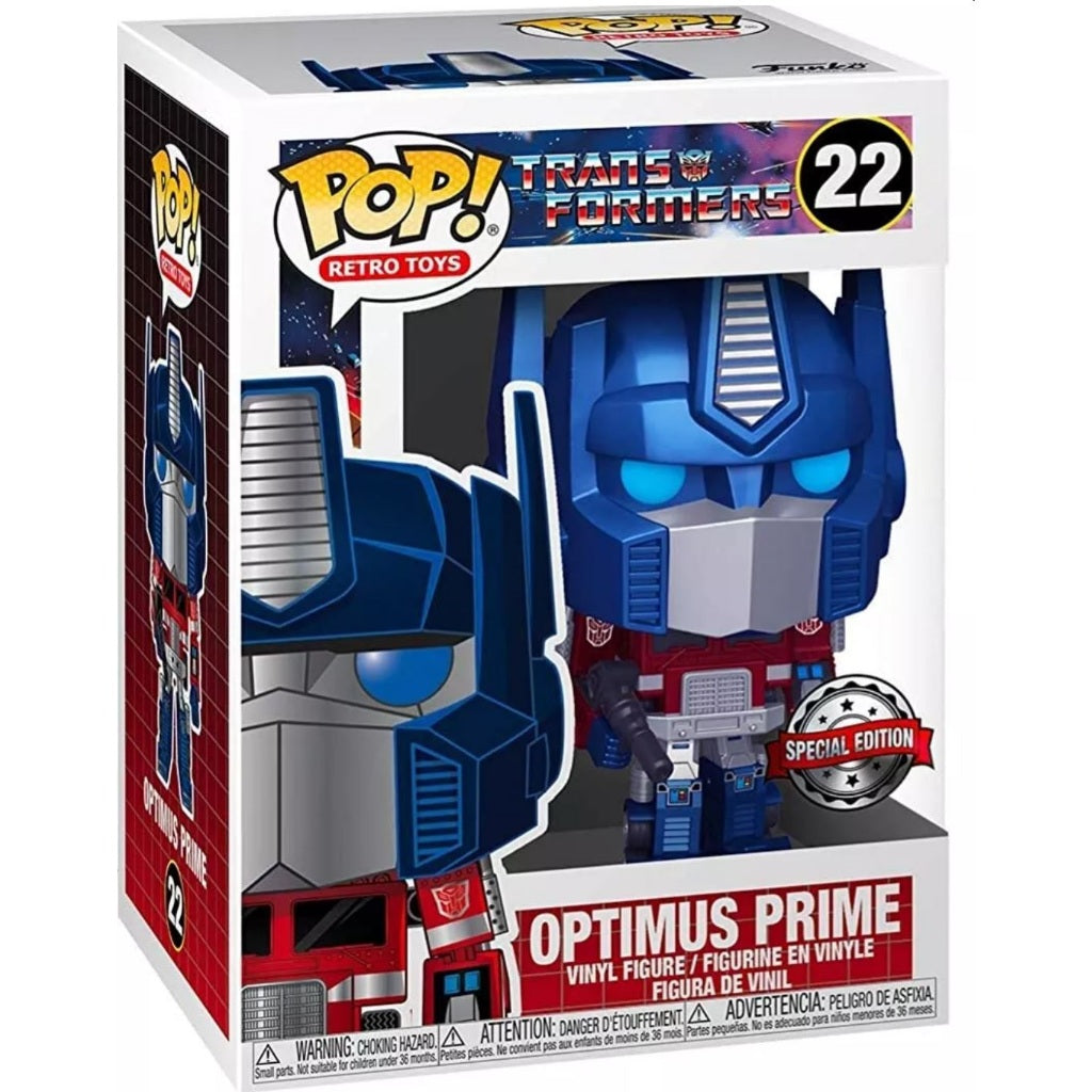 Funko POP Transformers 22 Optimus Prime (SE)