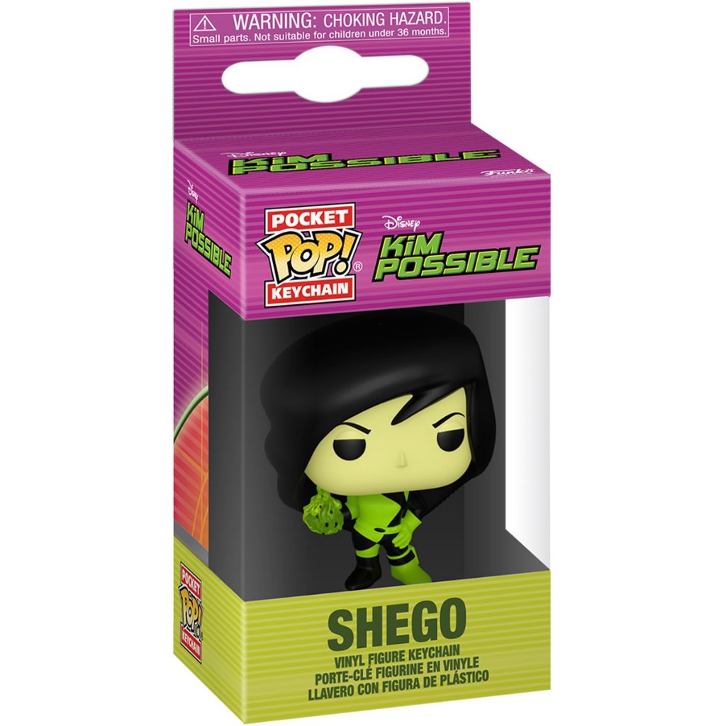 Funko POP Kim Possible Shego Pocket Pop! Key Chain
