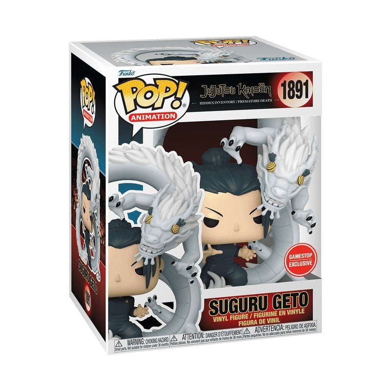 Funko POP Jujutsu Kaisen 1891 Suguru Geto Premium Pop Gamestop Exclusive