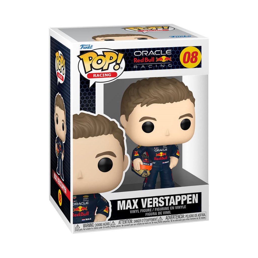 Funko POP Red Bull Racing Formula One Team 08 Max Verstappen